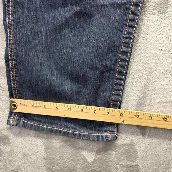 Ariat Jeans Mens 46x32 Blue FR M4 Low Rise Straight Work Utility Flame Resistant - Picture 10 of 11